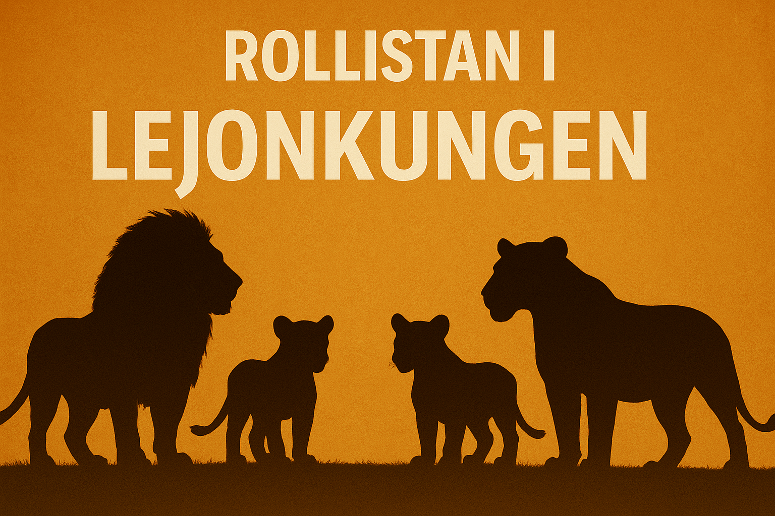 Rollistan i Lejonkungen