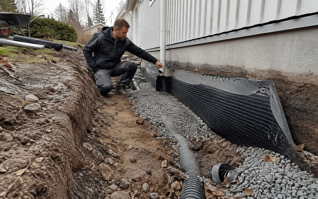 Vanliga misstag vid dränering av hus och hur du undviker dem